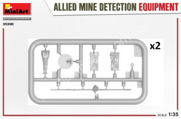 1/35 MiniArt 35390 Allied Mine Detection Equipment