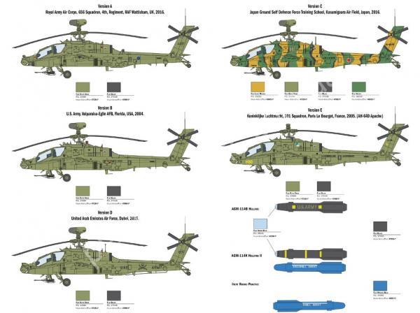 1/48 Italeri 2748 AH-64D Longbow Apache