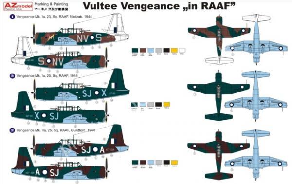 1/48 AZ model 4813 Vultee Vengeance Mk.I