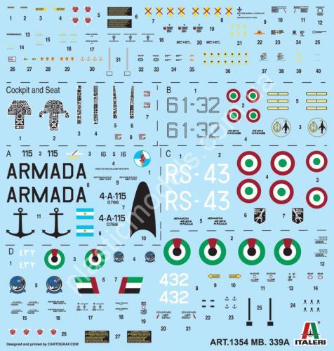 1/72 Italeri 1354 MB 339A