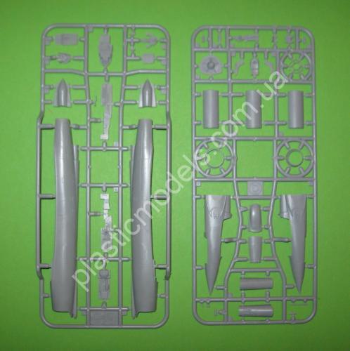 1/72 Modelsvit 72063 Dassault Mirage IIIEA/IIIEBR fighter-bomber