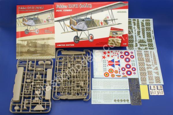 1/48 Eduard 1147 Fokker D.VII MAG DUAL COMBO