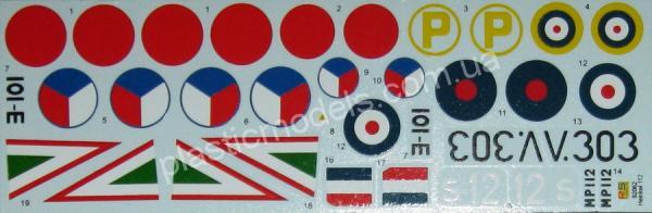 1/72 RS models 92062 Heinkel-112 Hungary A.F.