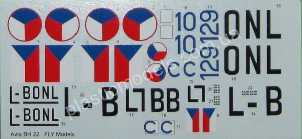 1/72 FLY 72016 Avia BH-22
