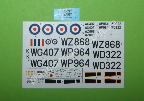 1/72 AZ model 7556 DHC-1 Chipmunk T.10