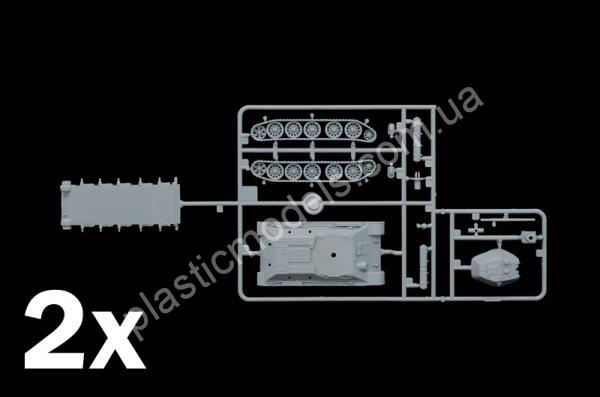 1/72 Italeri 7523 tank T34/76 m42