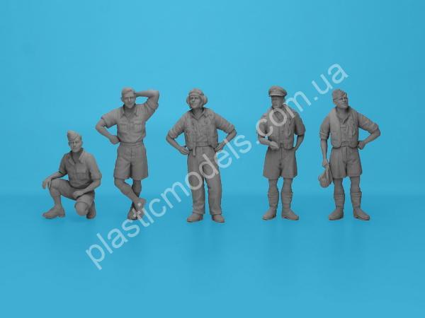 1/48 ICM 48080 RAF Pilots in Tropical Uniforms