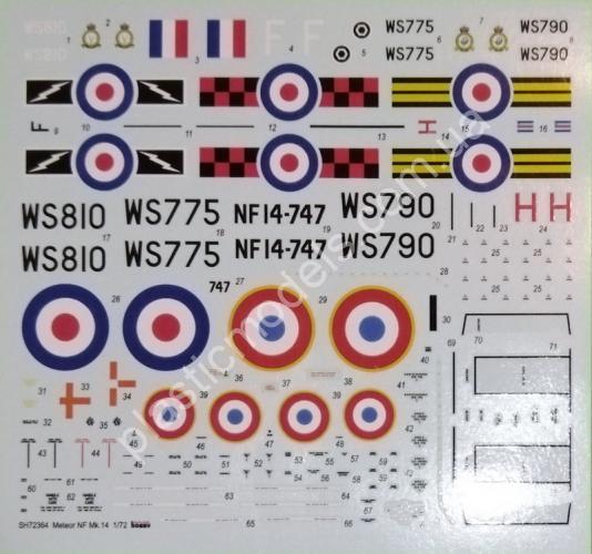 1/72 Special hobby 72364 A.W. Meteor NF Mk.14 ‘The Last of Night Fighters’