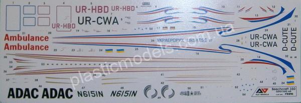 1/72 A&A Models 7226 Beechcraft 350 King Air