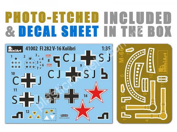 1/35 MiniArt 41002 Fl 282 V-16 Kolibri