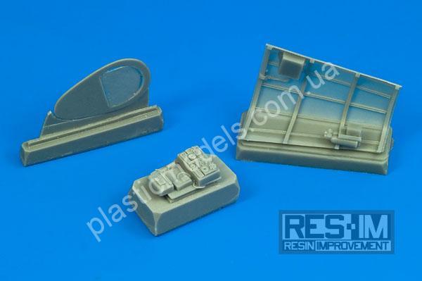 1/48 Res-M 4801 Bf-109G Radio eguipment