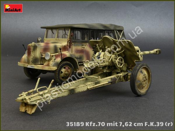 1/35 MiniArt 35189 Kfz.70 & 7,62 cm F.K. 39 ( r )