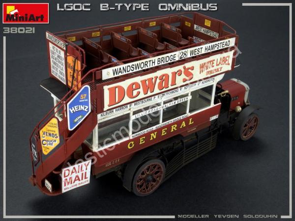 1/35 MiniArt 38021 LGOC B-type London Omnibus