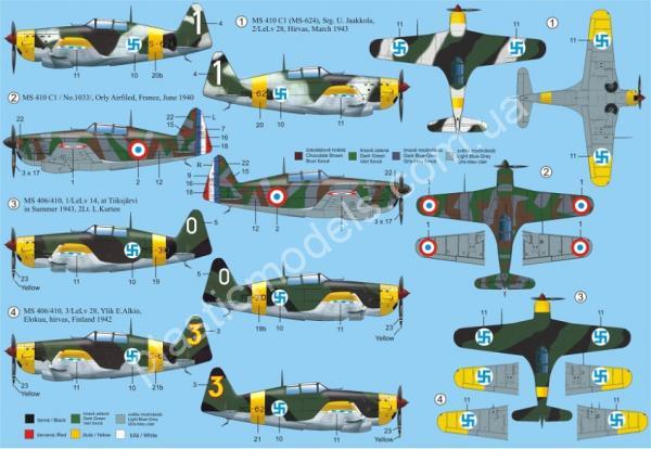 1/72 RS models 92124 Morane Saulnier MS.410