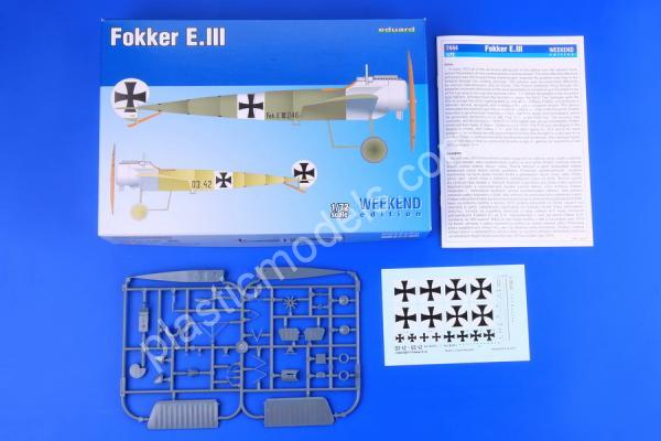 1/72 Eduard 7444 Fokker E.III Weekend Edition