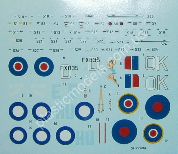 1/72 Special hobby 72484 Kittyhawk Mk.IV ‘Over the Mediterranean and the Pacific’