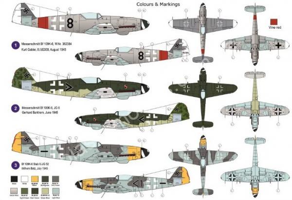 1/72 AZ model 7849 Messerschmitt Bf 109K-6 “Late”