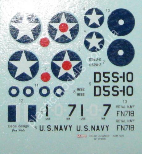 1/72 AZ model 7624 Kingfisher “Wheeled Version”