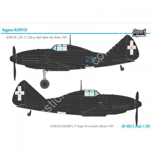 1/48 Sword 48013 Reggiane RE2001 CN (night fighter)