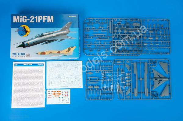 1/72 Eduard 7454 MiG-21PFM