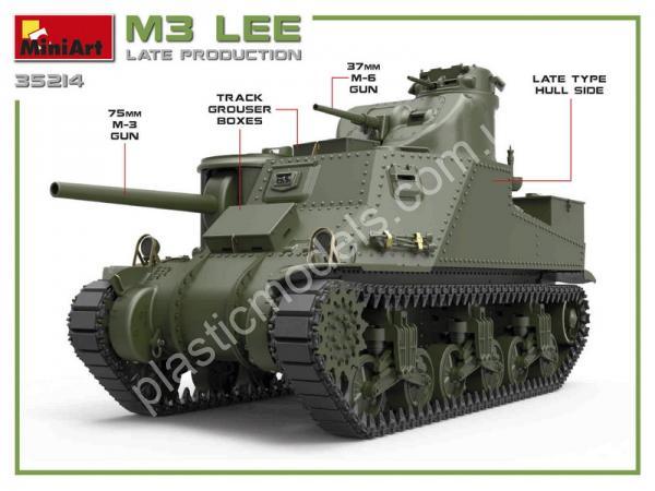 1/35 MiniArt 35214 M3 Lee Late Prod.