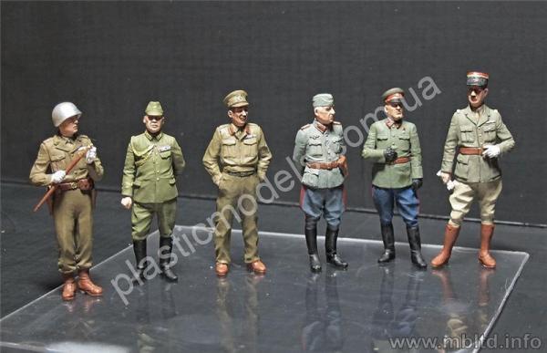 1/35 Master Box 35108 Генералы Второй мировой войны