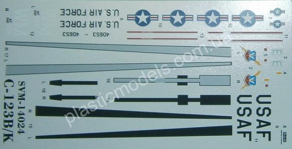 Fairchild C-123 K / B Provider 1/144 SOVA-M 14024