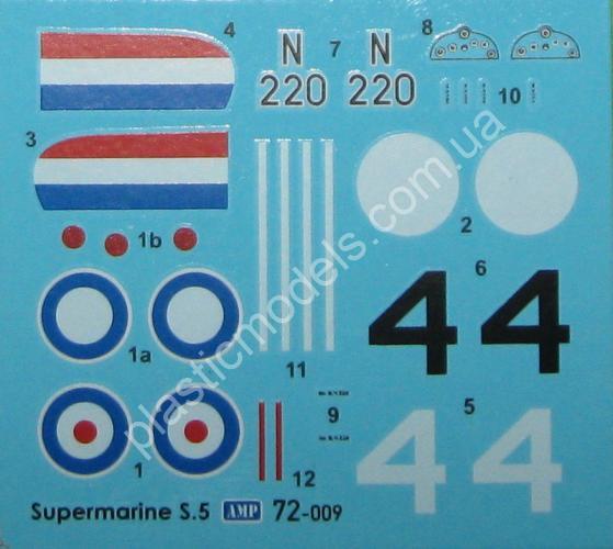 1/72 AMP 72009 Supermarine S-5