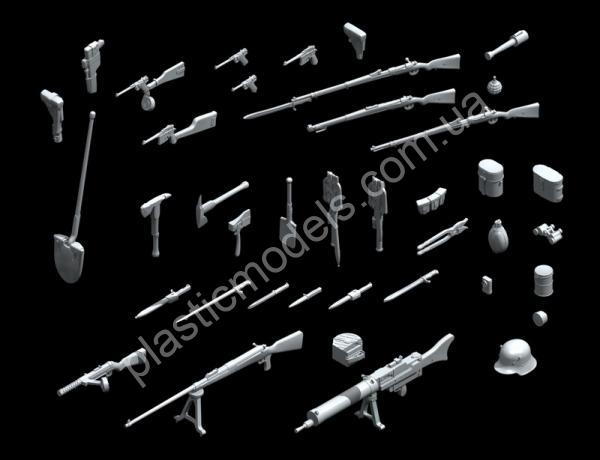 1/35 ICM 35678 Вооружение и снаряжение Германской пехоты І МВ
