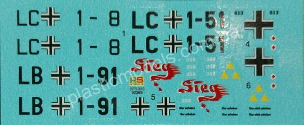 1/72 RS models 92269 DFS 230 