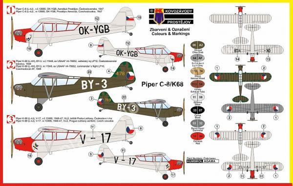 1/72 KPM 0041 Piper K-68/C-8