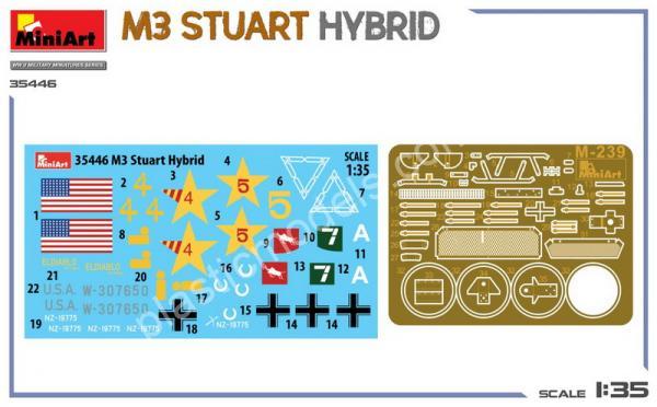 1/35 MiniArt 35446 M3 Stuart Hybrid.
