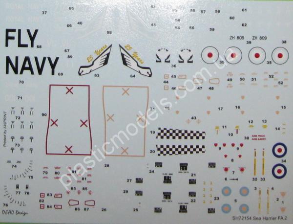 1/72 Special hobby 72154 Sea Harrier FA.2 'Hi-tech'
