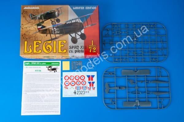 1/72 Eduard 2126 Legie - SPAD XIIIs flown by Czechoslovak pilots