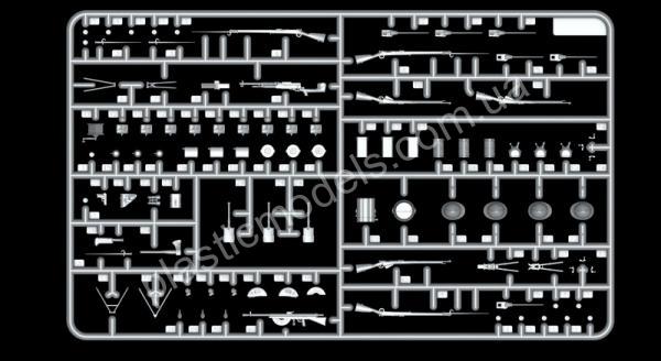 1/35 ICM 35681 Оружие и снаряжение пехоты Франции І МВ