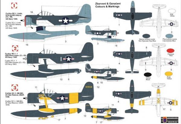 1/72 Kovozavody Prostejov 0375 Curtiss SC-1 