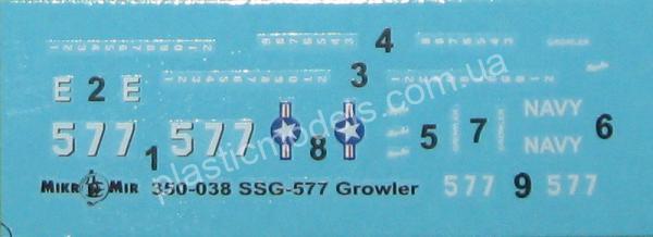 1/350 Mikro Mir 350-038 SSG-577 Growler