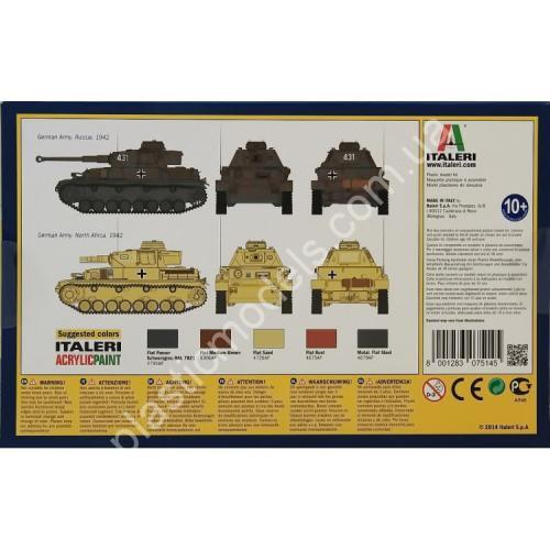 1/72 Italeri 7514 Sd.Kfz. 161 Pz.Kpfw. IV Ausf. F1/F2