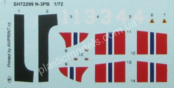 1/72 Special hobby 72299 N-3PB 