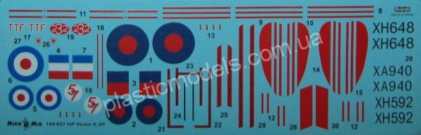 1/144 Mikro Mir 144-027 Handley Page Victor B.1B.Mk.1.