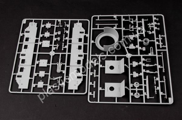1/35 Trumpeter 00219 German Panzerlok BR57 Armoured Locomotive