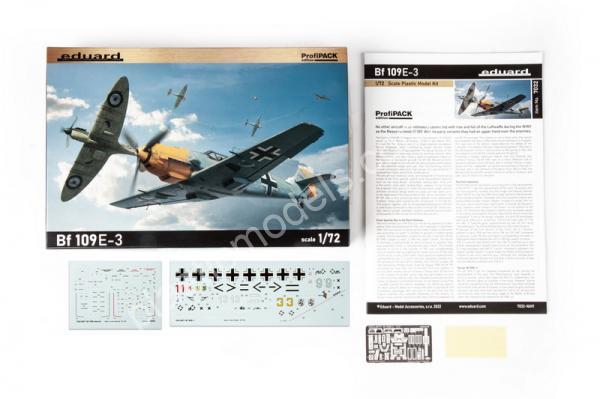 1/72 Eduard 7032 Messershmitt Bf 109E-3