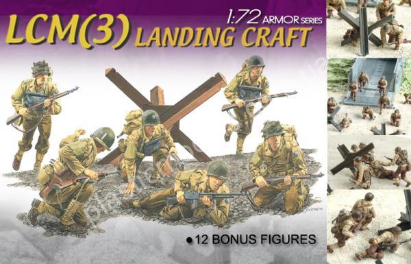 1/72 Dragon 7257 LCM(3) Landing Craft