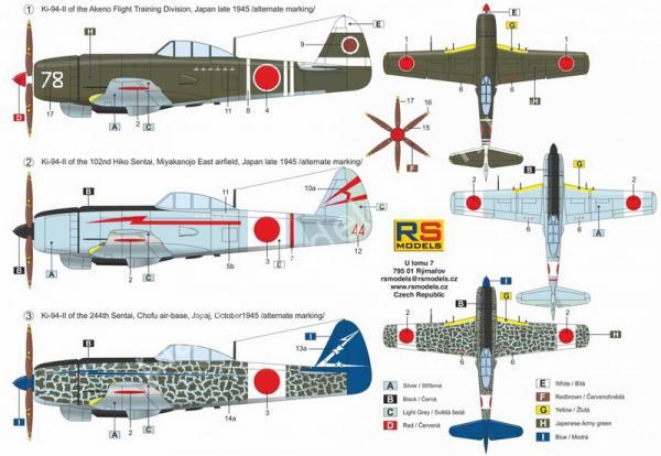 1/72 RS models 92240 Tachikawa Ki-94-II