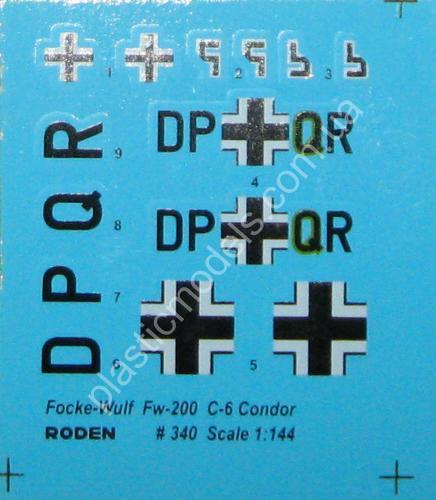 1/144 Roden 340 Focke-Wulf FW200C-6 