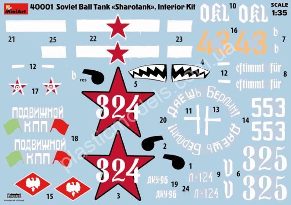 1/35 MiniArt 40001 Soviet ball tank 