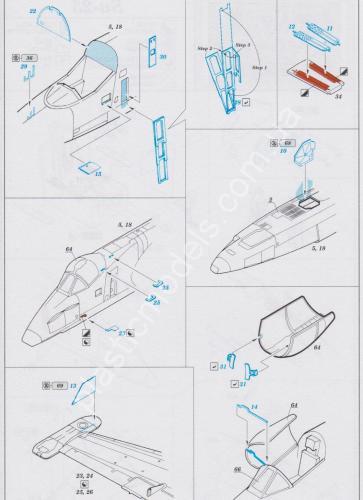 1/72 Photo etched ART-model 7215 SU-25