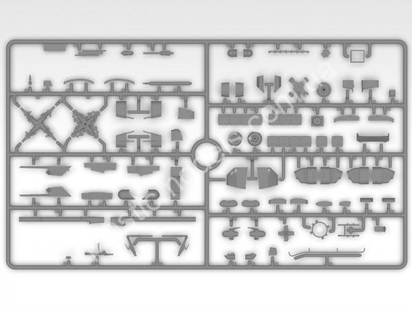 1/48 ICM 48368 UH-60A Black Hawk with ESSS and Skis