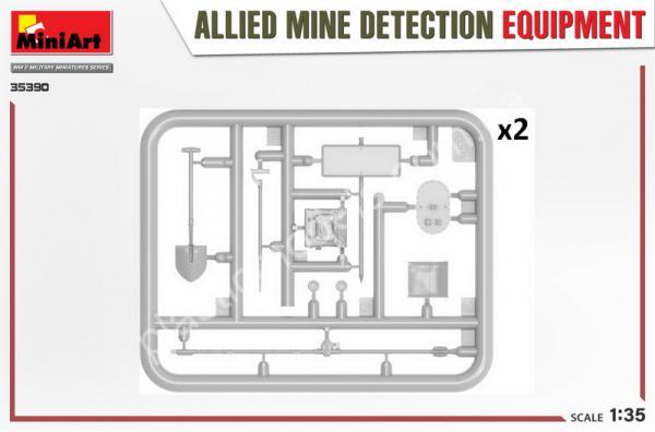 1/35 MiniArt 35390 Allied Mine Detection Equipment