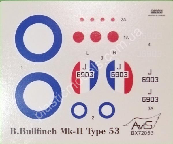1/72 Avis 72053 Bristol Bullfinch-II mk52